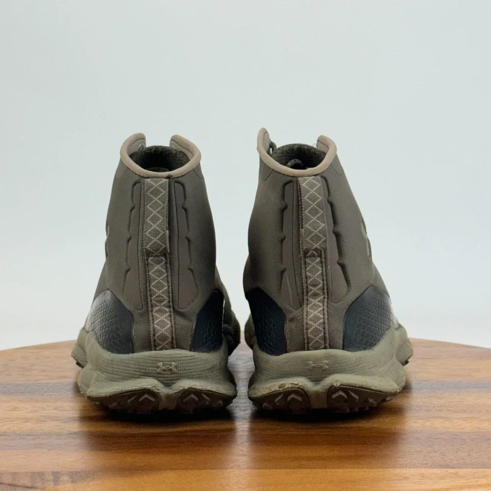 Mens Under Armour Speedfit Brown Mid Outdoor Hiking Ankle‎ Boots Size 9 M GUC